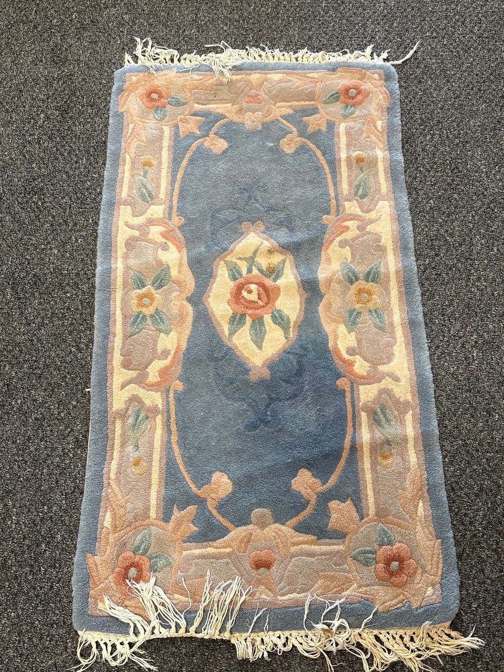 Lot 229: Wool Chinese Rug
