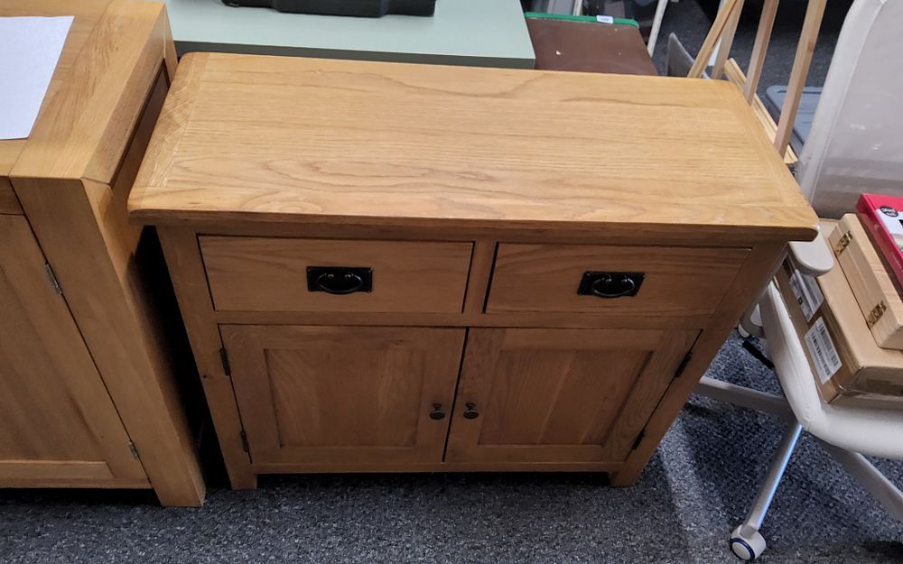 Lot 249: Small sideboard