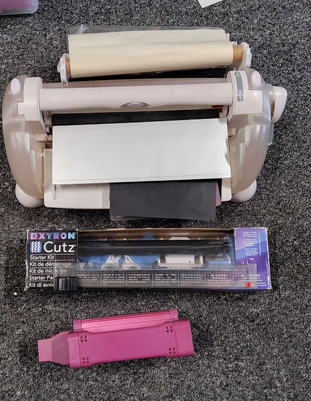 Lot 180: "Xyron" creative equipment bundle..
