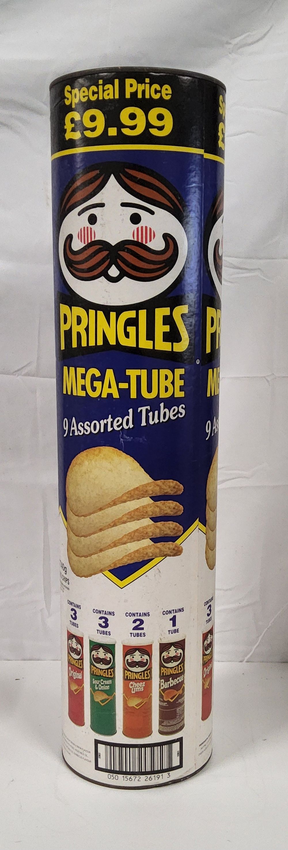 Lot 184: Large Promotional "Pringles" Can.