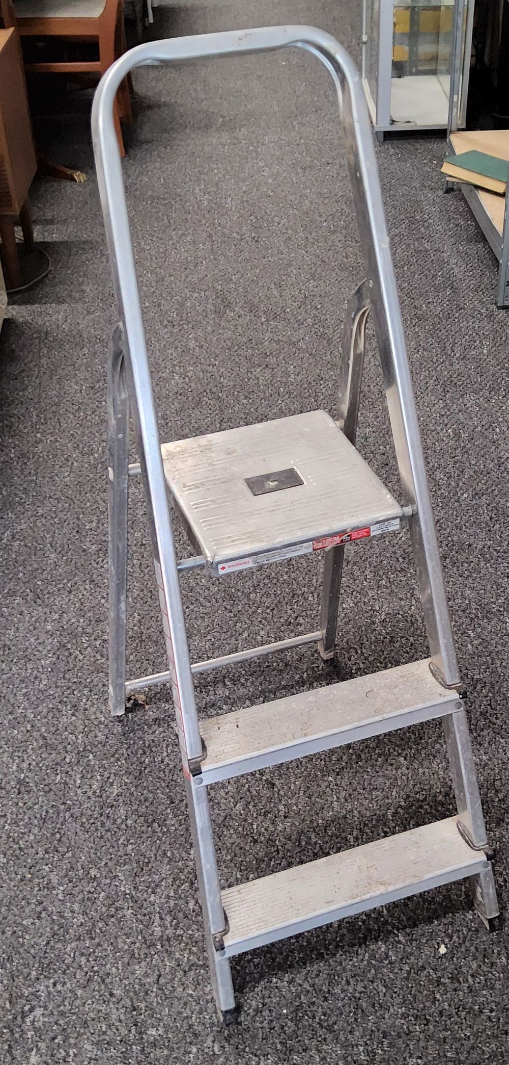 Lot 188: Aluminium "3 step" ladders.
