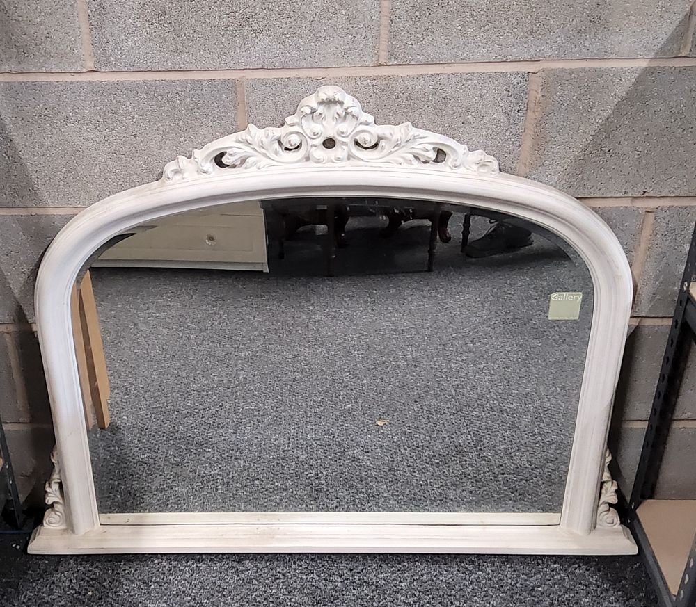 Lot 208: Large Ornate Mirror
