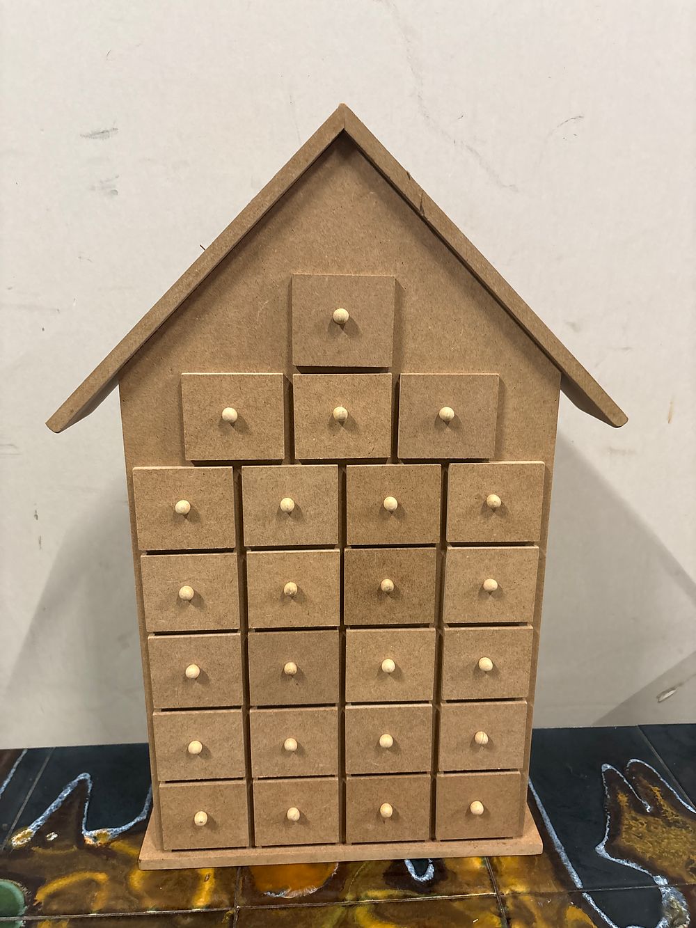 Lot 215: Twenty Four Drawer wall hanging Cabinet