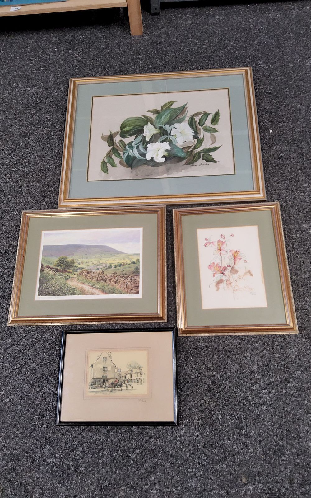 Lot 229: 4 signed pictures one limited editions