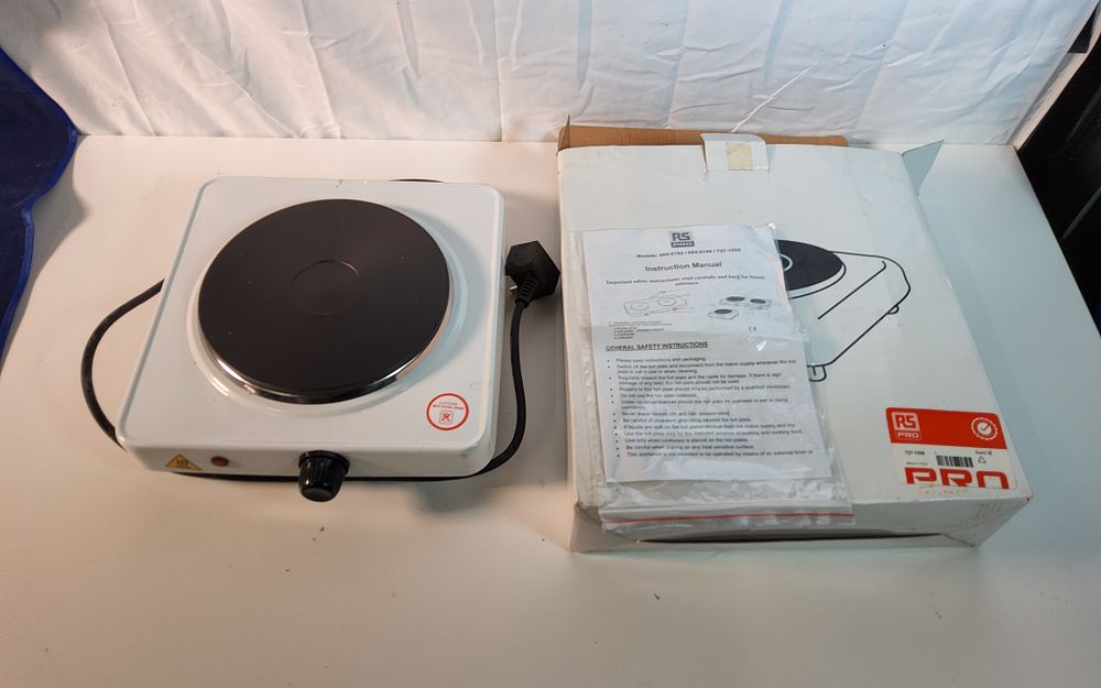Lot 261: Electric hot plate working when tested