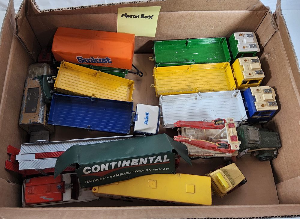 Lot 196A: Various "Matchbox" Trucks. As pictured.