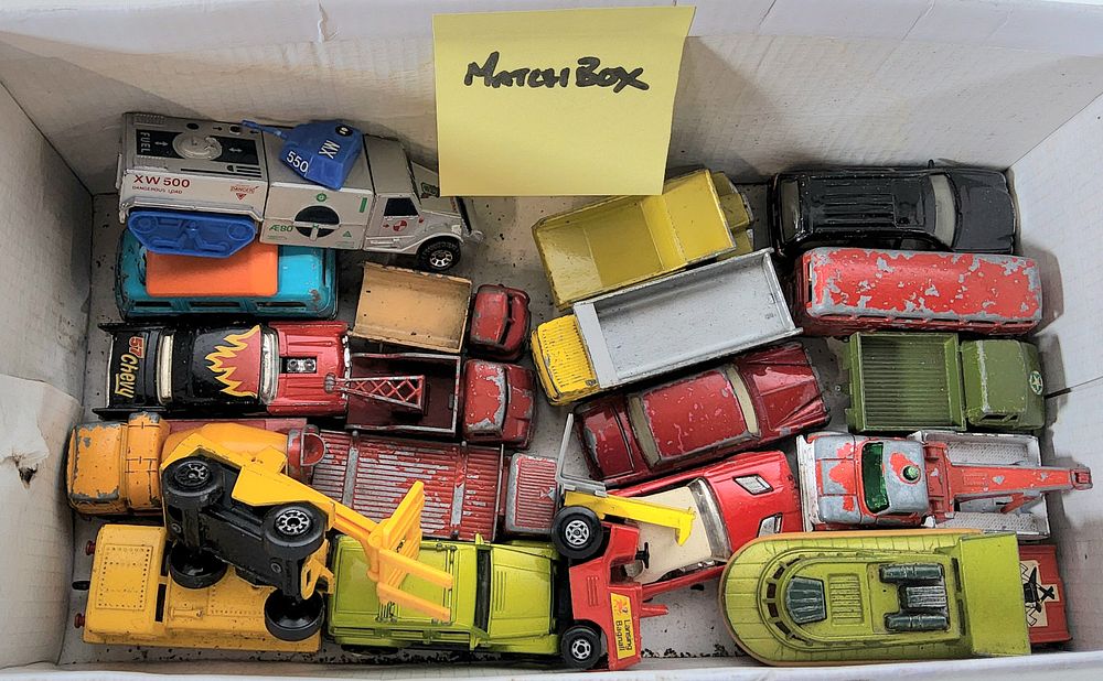 Lot 197A: Various "Matchbox" Vehicles. As pictured.