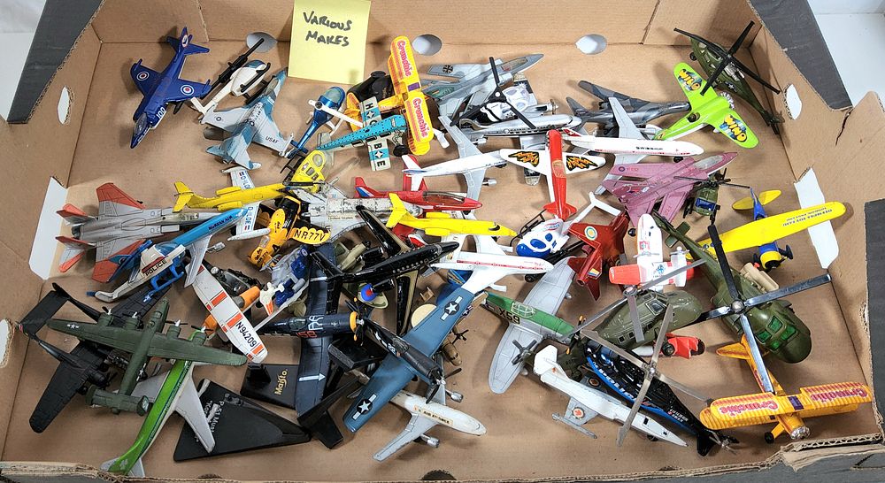 Lot 137A: Various makes diecast Aircraft. As pictured.
