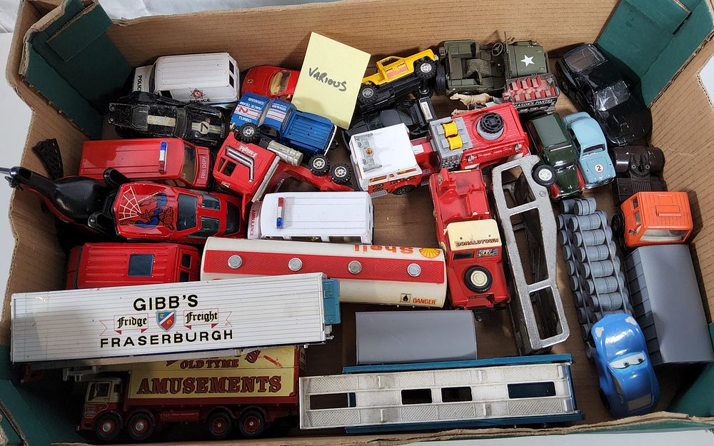 Lot 133A: Various diecast Vehicles. As pictured.