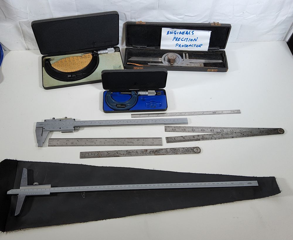 Lot 130A: Miscellaneous "Precision" engineering measuring items.