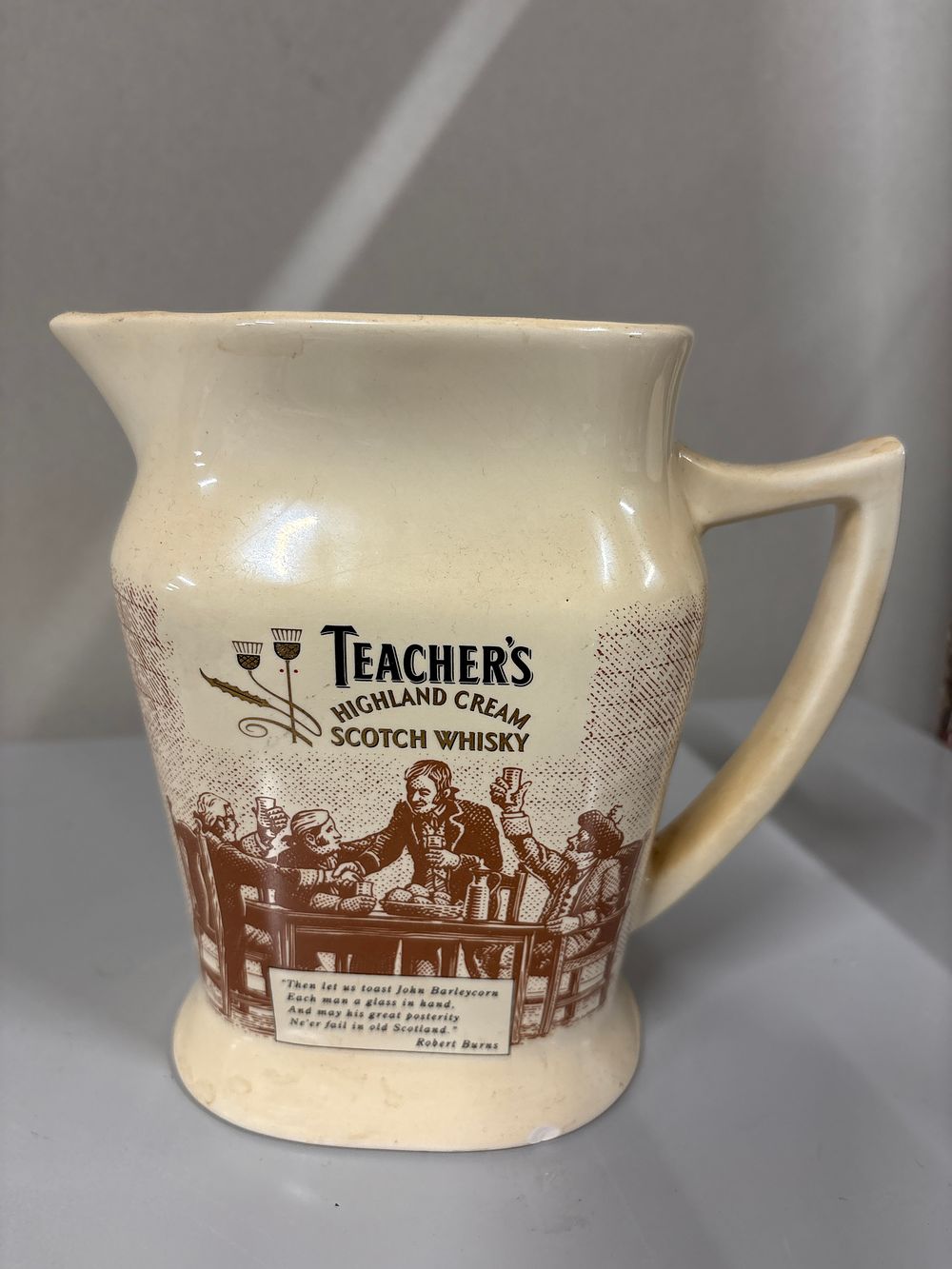 Lot 197: Wade Teachers Whisky Jug