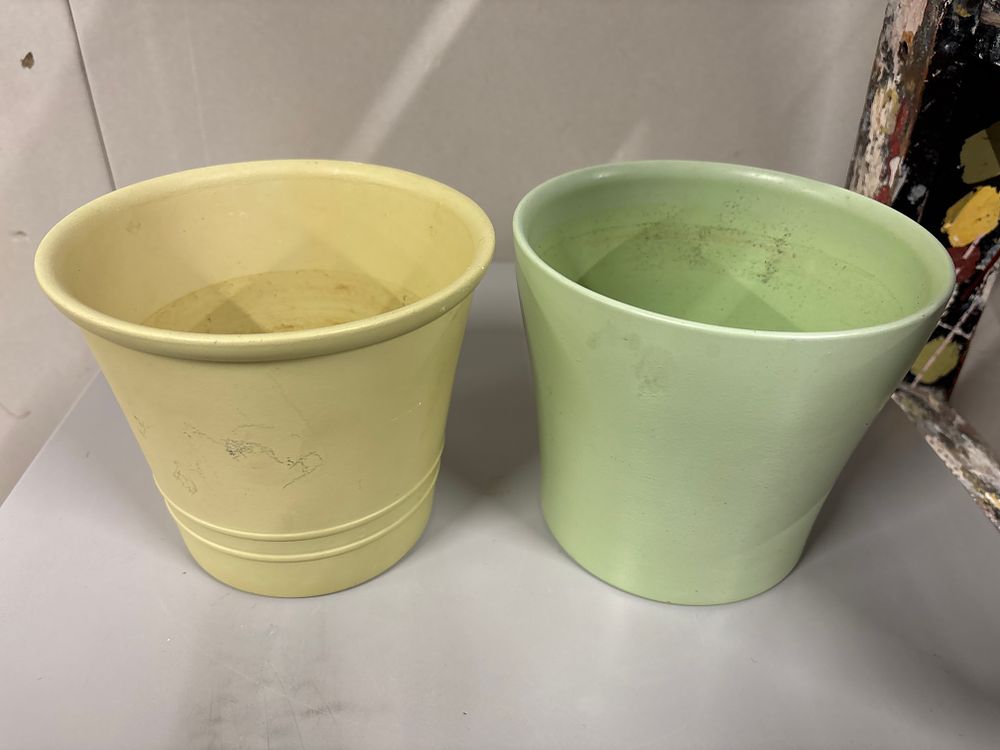 Lot 199: Two large Sheurich German Planters