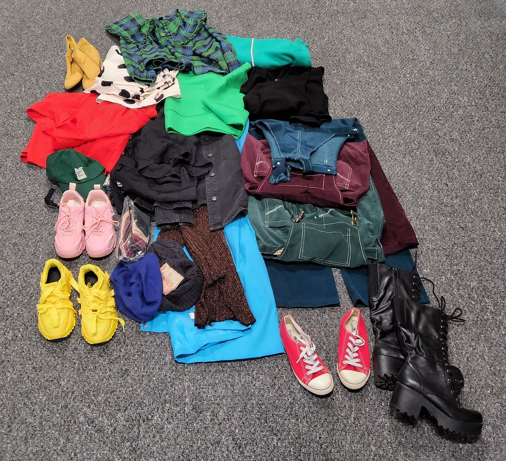 Lot 214: Assortment of Clothing.
