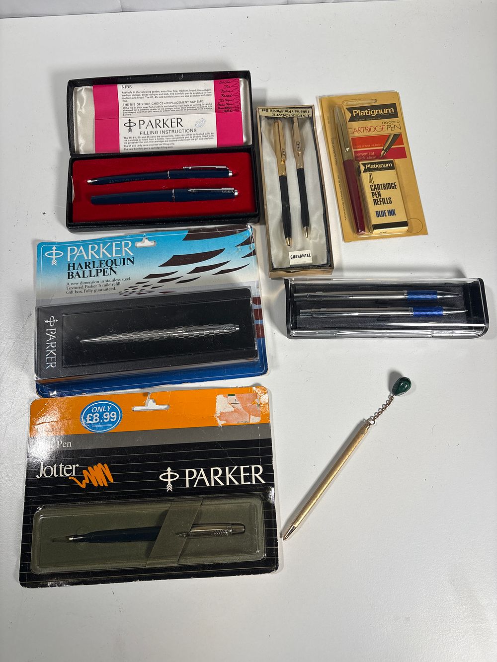 Lot 241: Selection of Pens , Includes Parker Fountain Pen