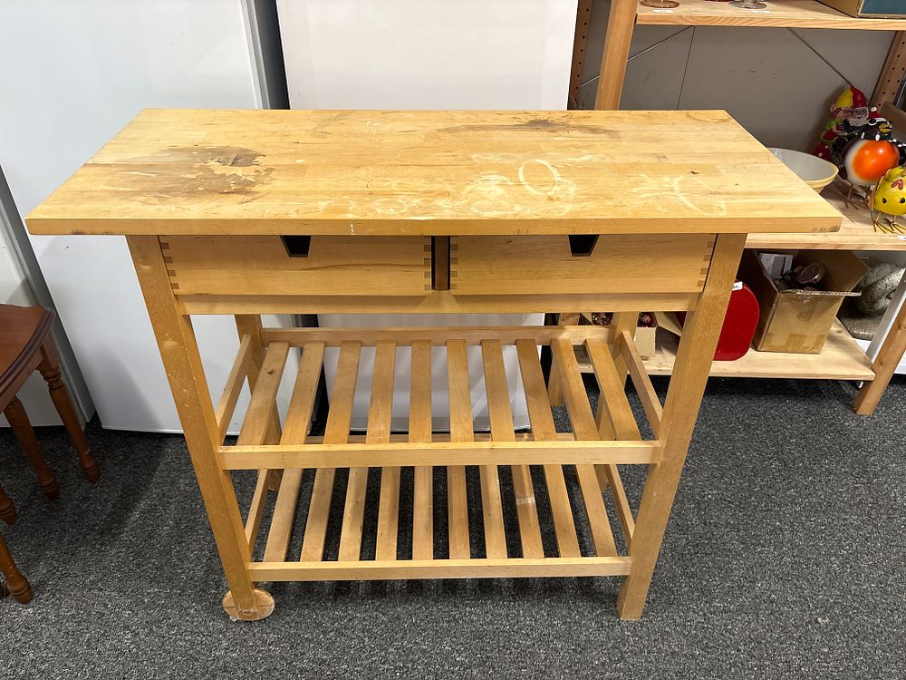 Lot 257: Kitchen Trolley unit with Drawers
