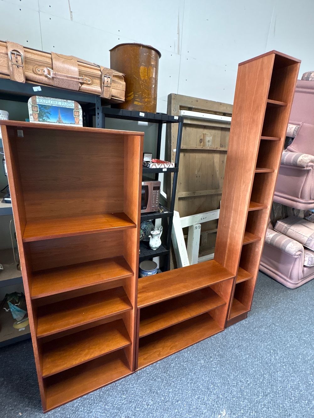 Lot 267: Vintage Tapley Modular Units , wall mounted
