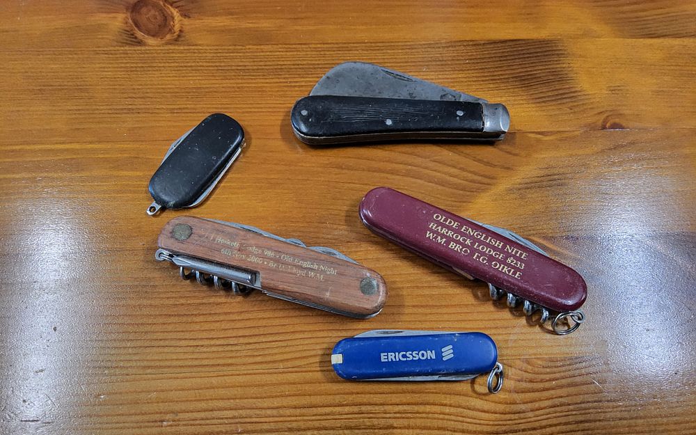 Lot 153: 5x penknives
