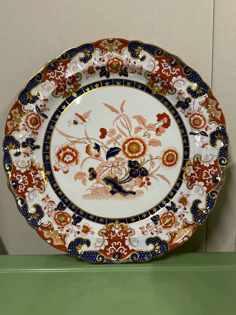 Lot 174: Vintage Masons Ironstone Serving Plate