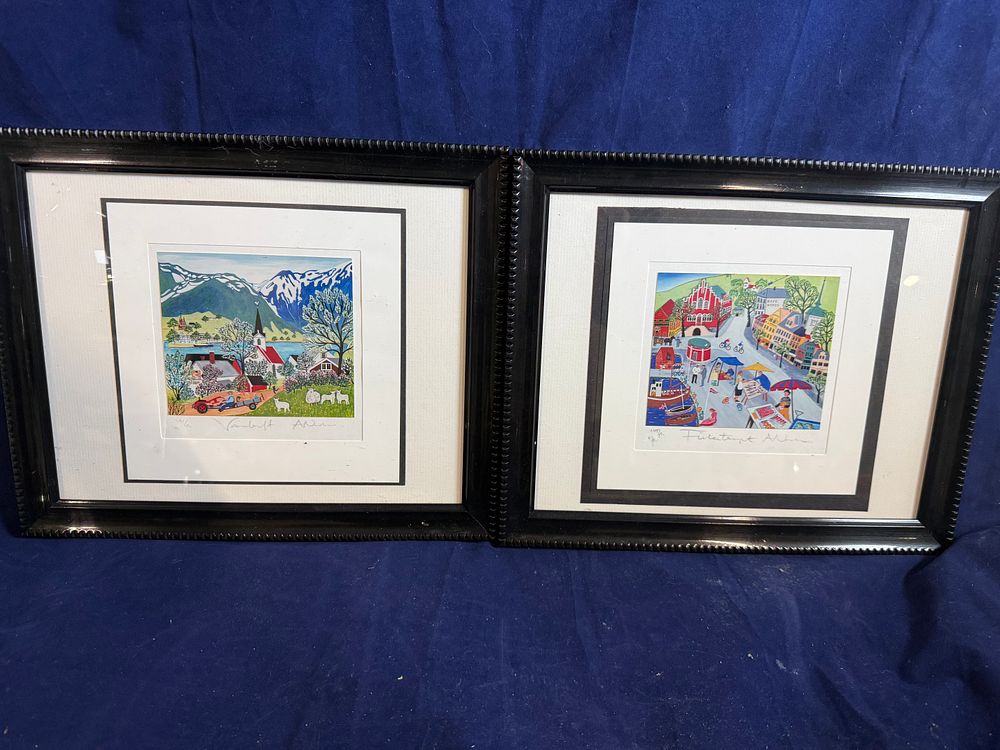 Lot 176: Two Framed Limited Edition Pictures