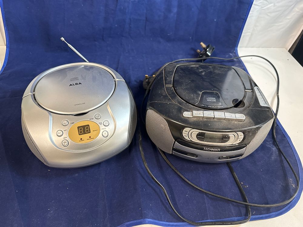 Lot 178: Two CD Radios