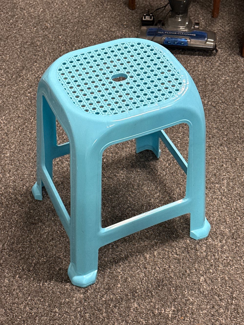 Lot 190: Tall poly outdoor stool