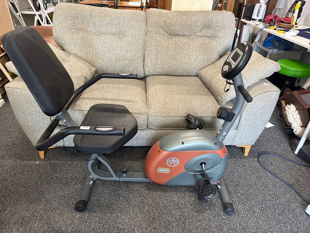 Lot 211: Marcy Exercise Bike with Monitors