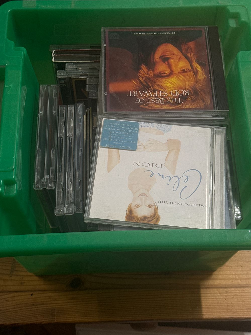Lot 174: Tub of Music CDs