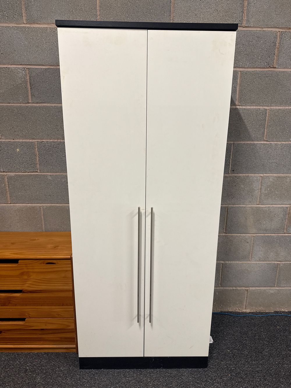 Lot 159: A Contemporary Two-Door Wardrobe