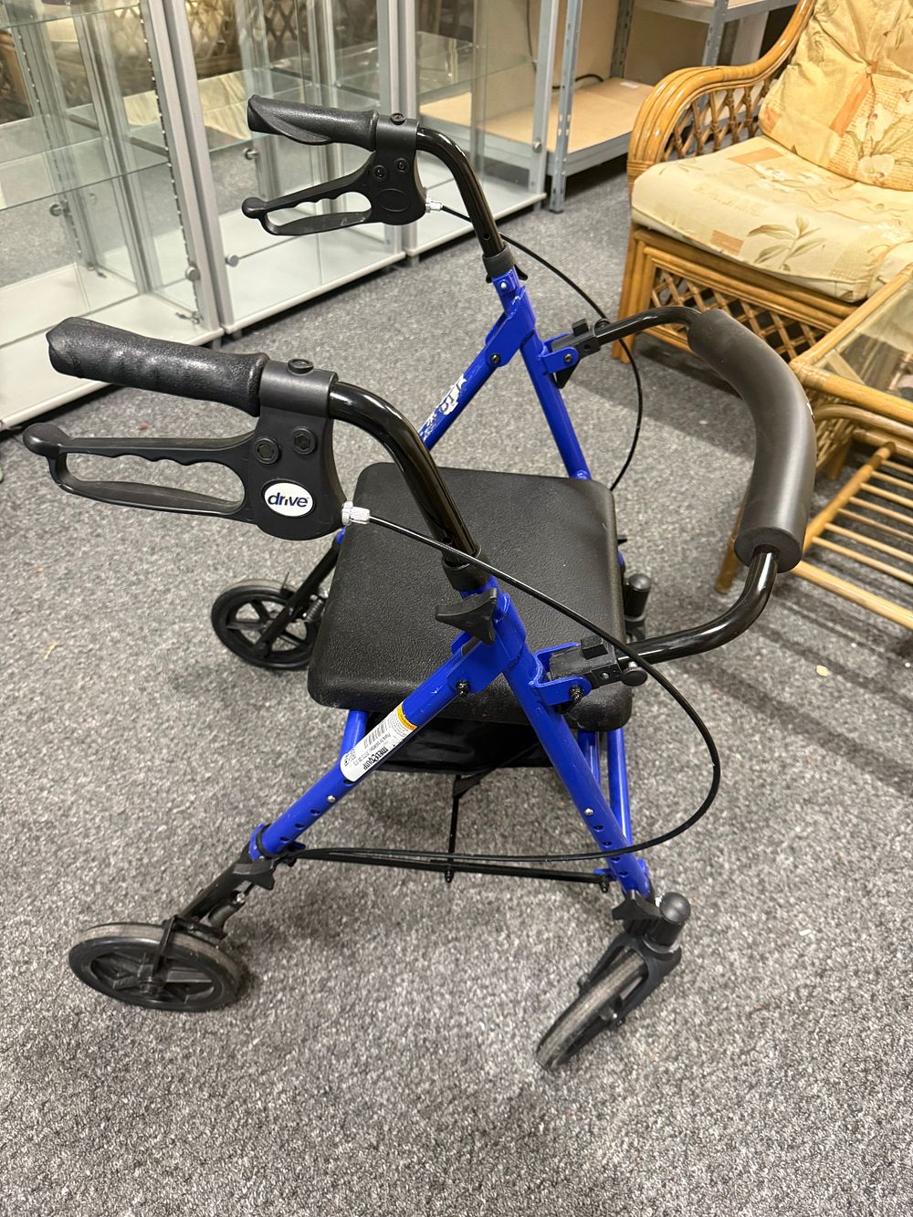 Lot 167: Drive Medical Four-Wheeled Mobility Rollator