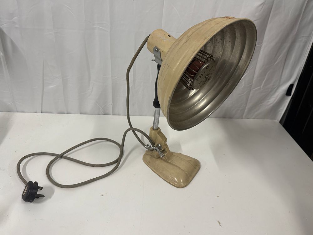 Lot 151: A mid-century Pifco industrial infra red radiant heat lamp