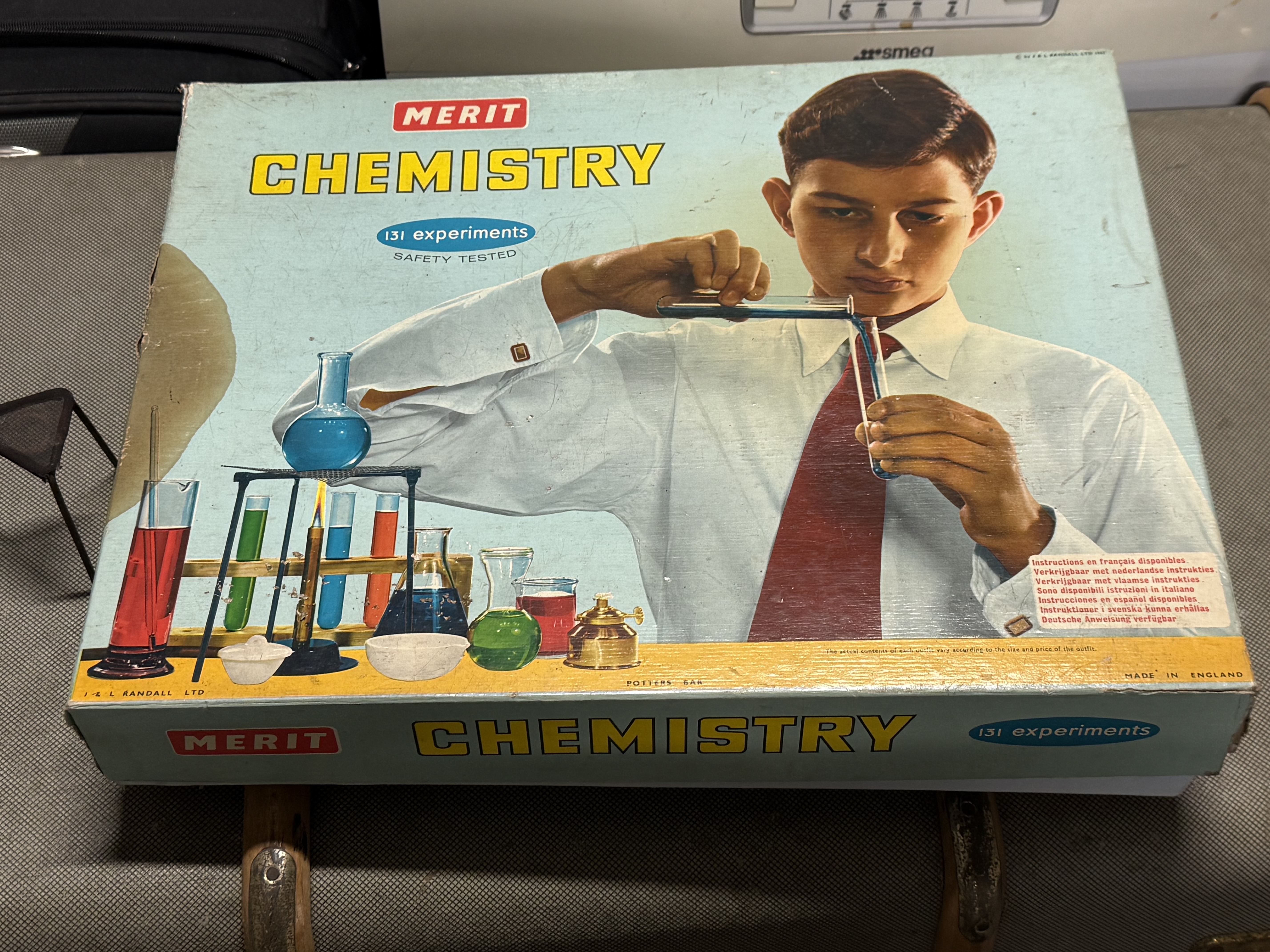 Merit Chemistry 131 Experiments Set by J and L Randall