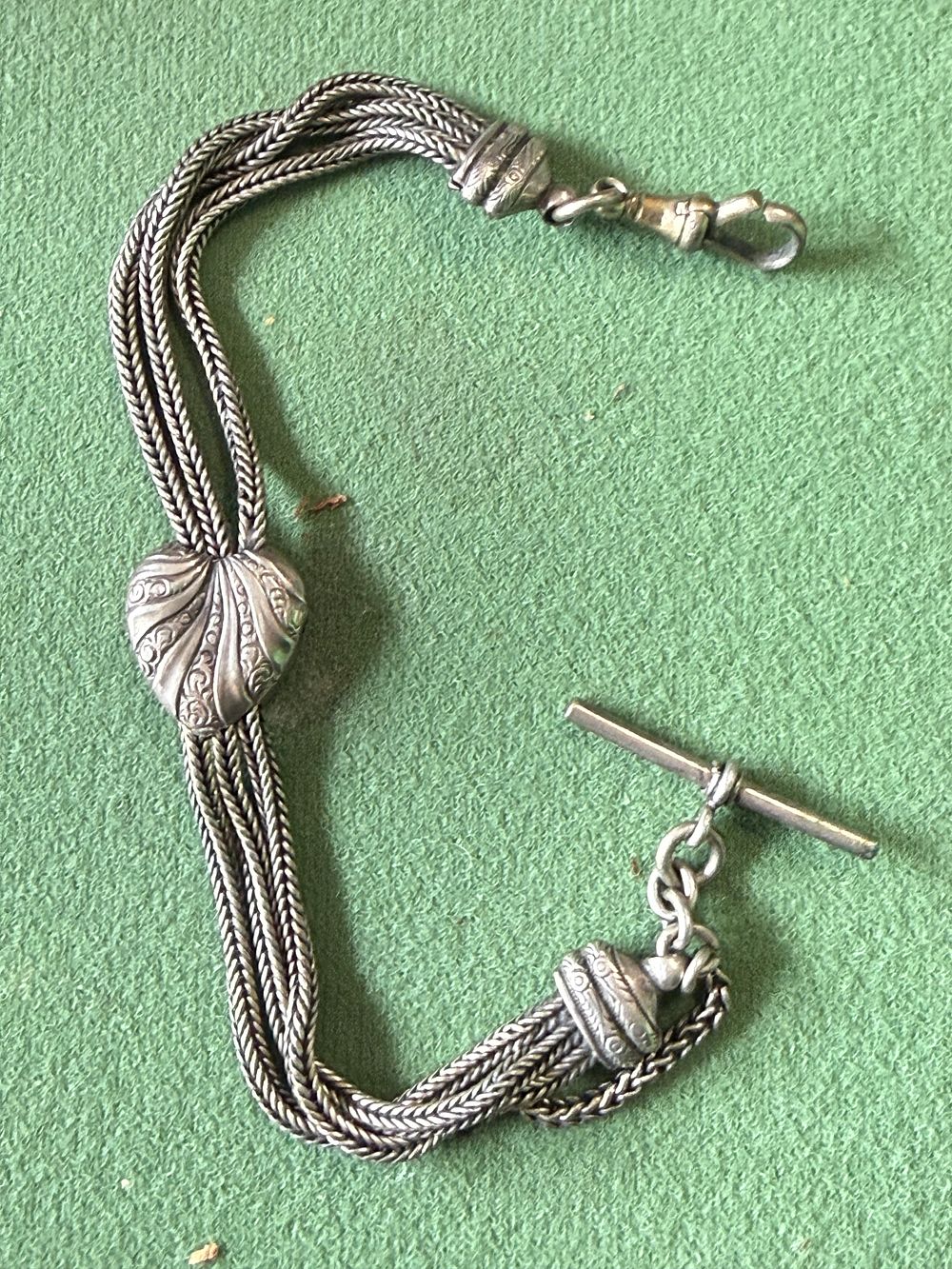Lot 130c: Antique Victorian Silver Albertina