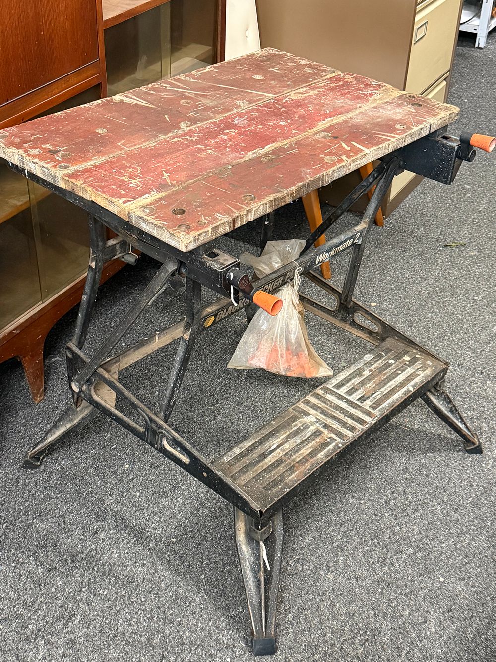 Lot 246: Workmate Folding Workbench