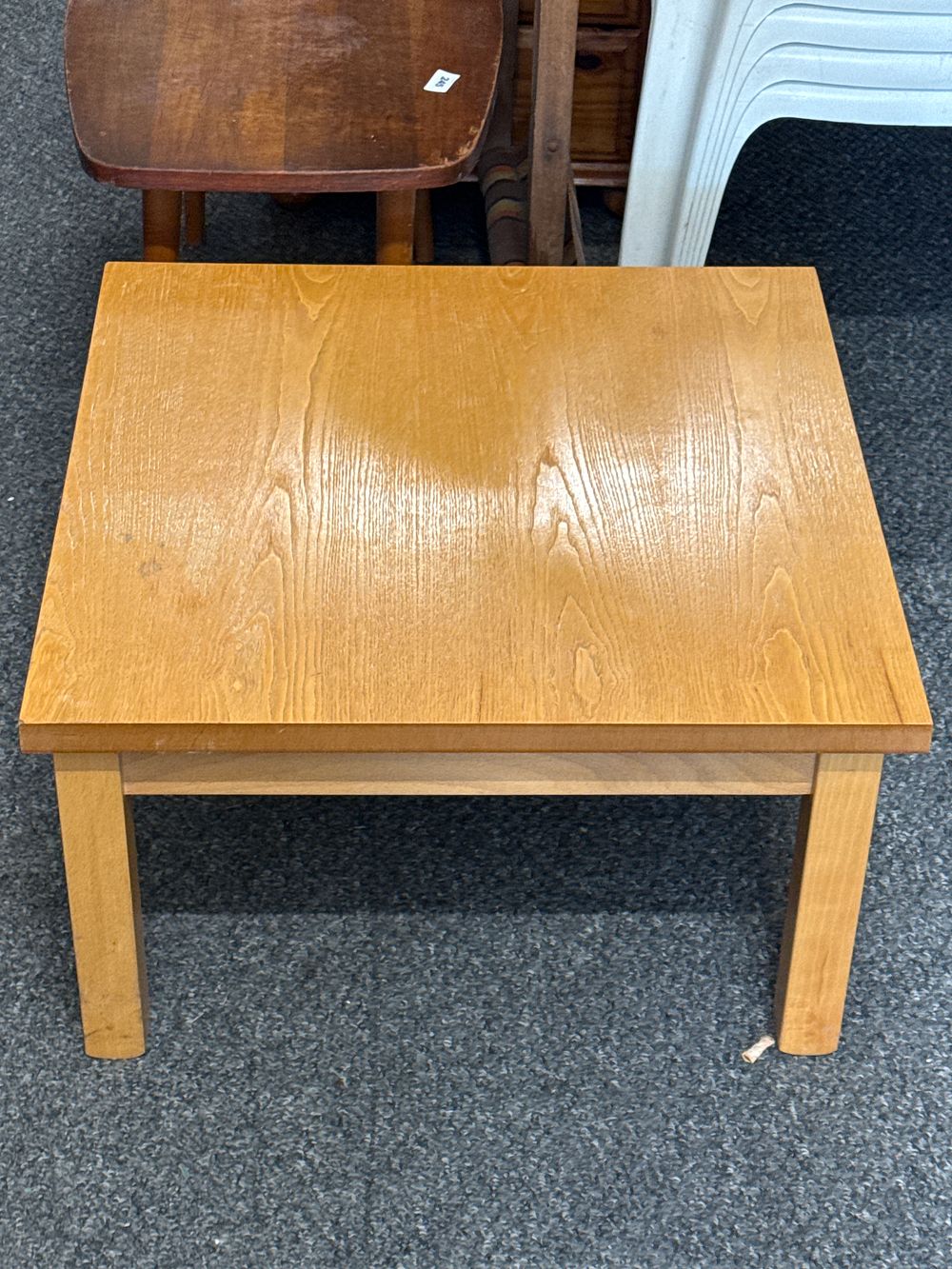 Lot 247: Square Modern Coffee Table