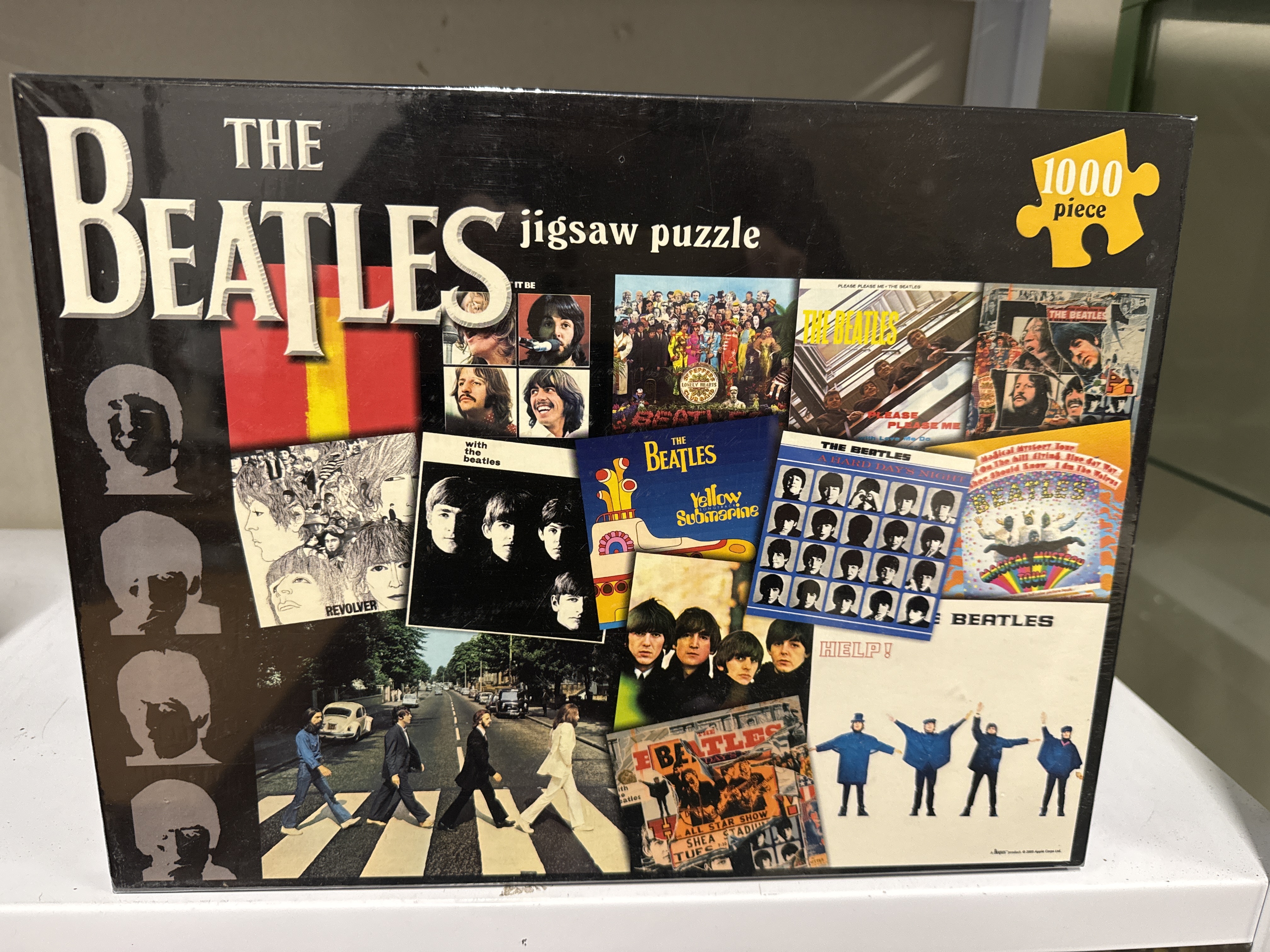 The Beatles Album Collage 1000 Piece Jigsaw Puzzle
