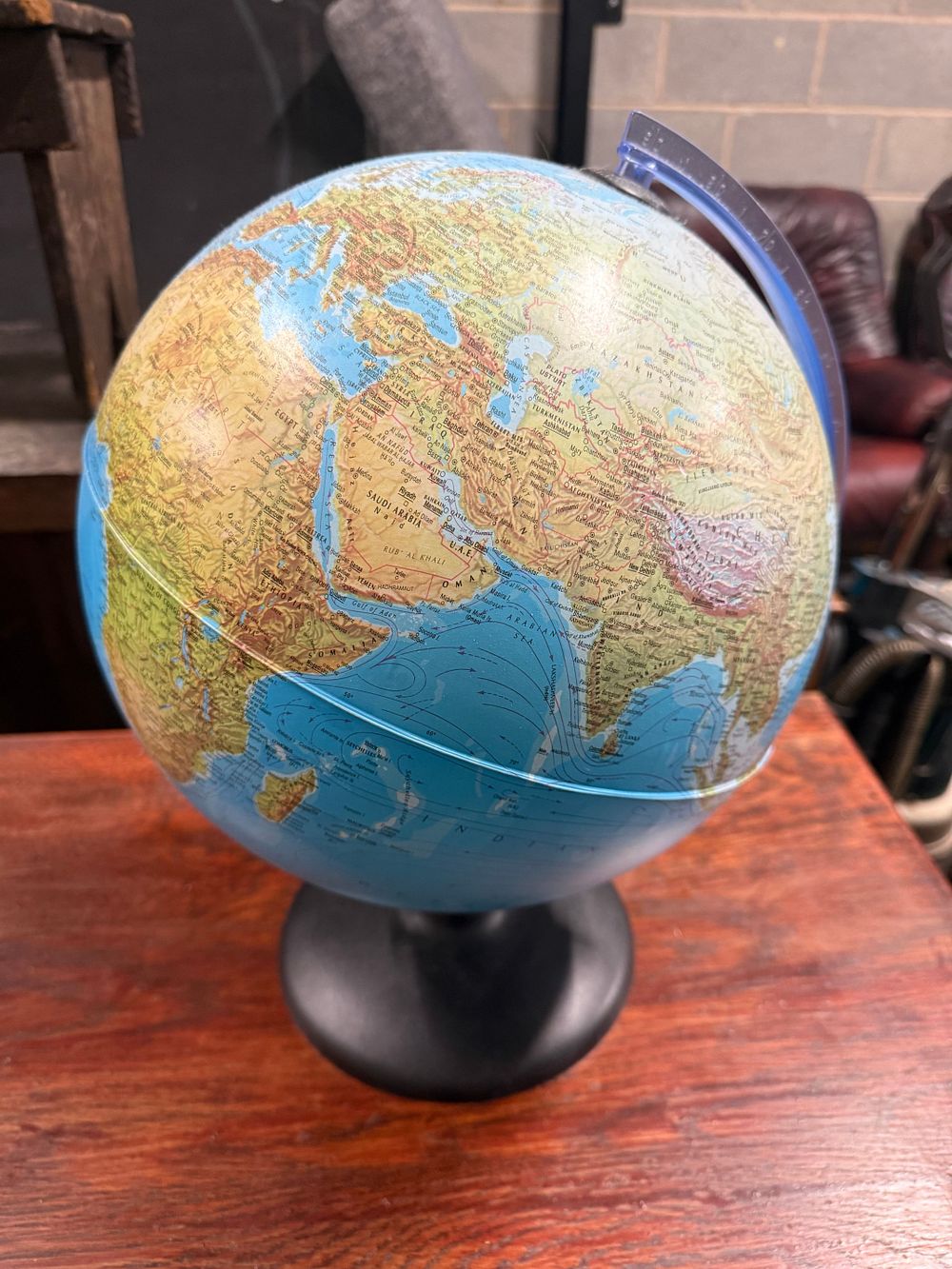 Lot 227: A modern topographical and political terrestrial desk globe