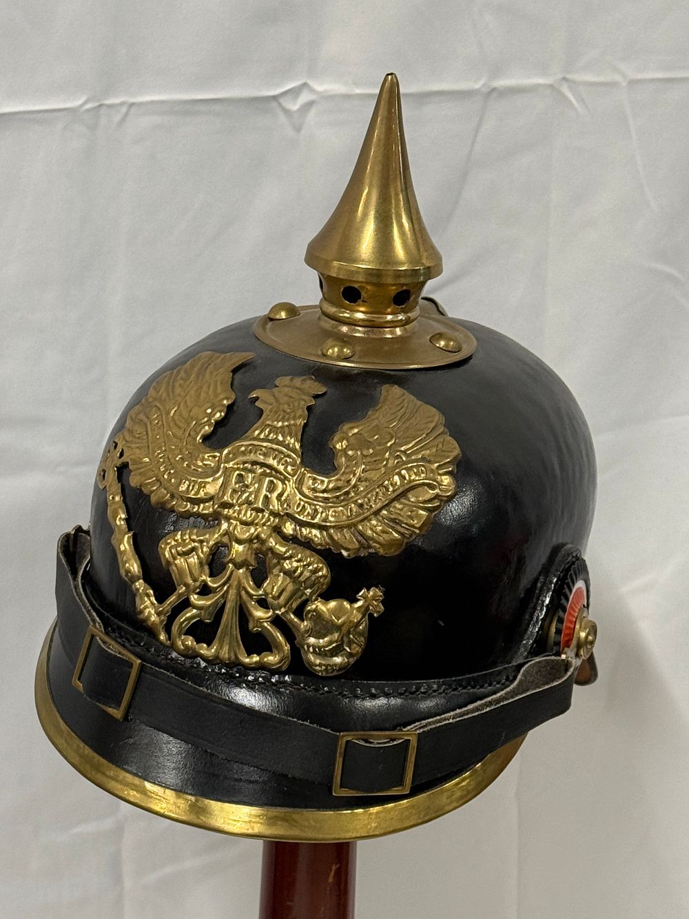 Lot 1: Imperial German Prussian Model 1895 Infantry Enlisted Man's Pickelhaube