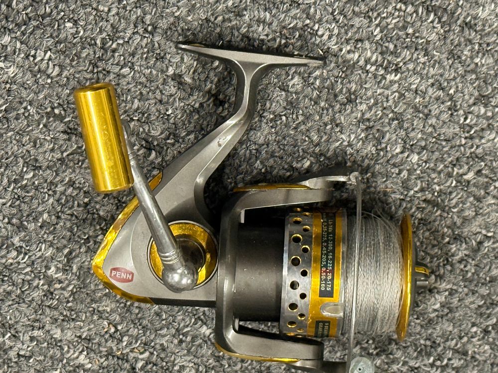 Lot 204: Penn Captiva Spinning Fishing Reel with Nine Bearing System