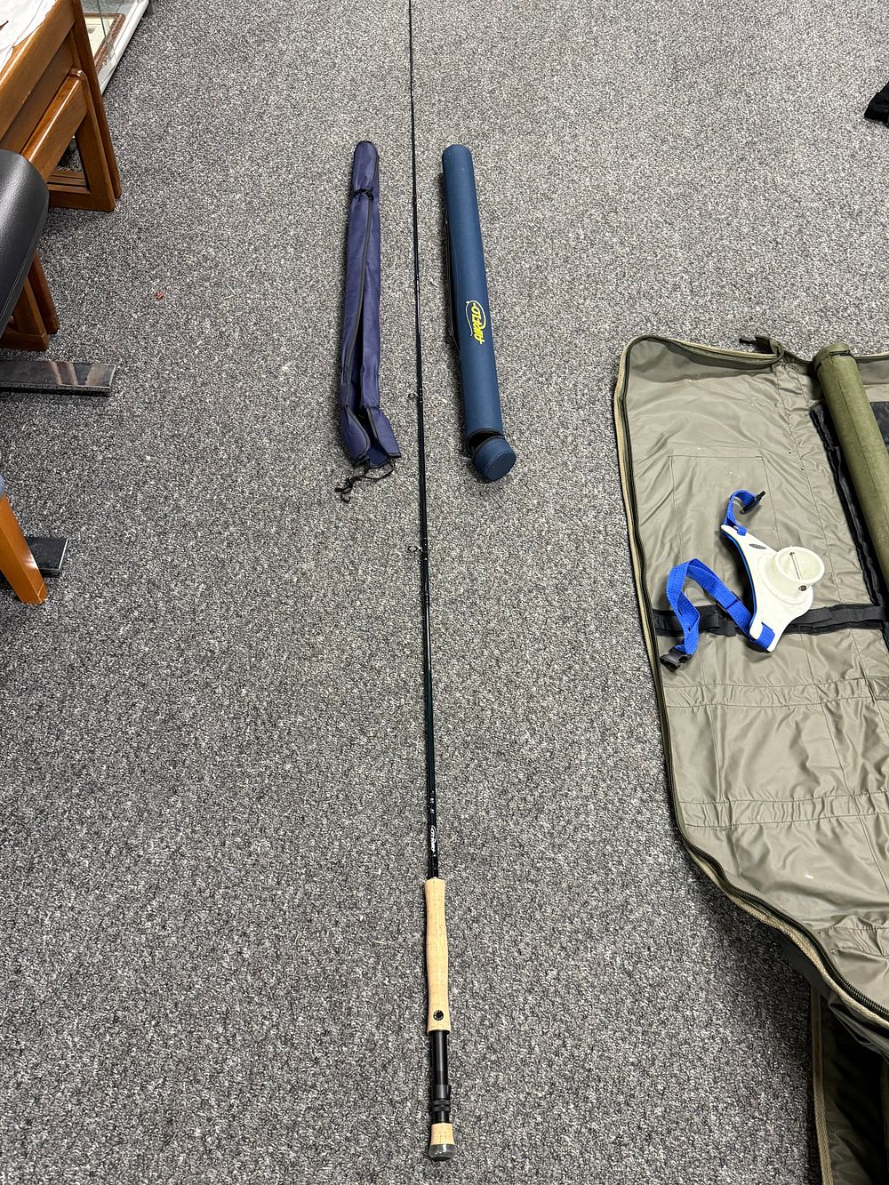 Lot 222: Airflo GT 10ft Fly Fishing Rod with Cases and Accessories