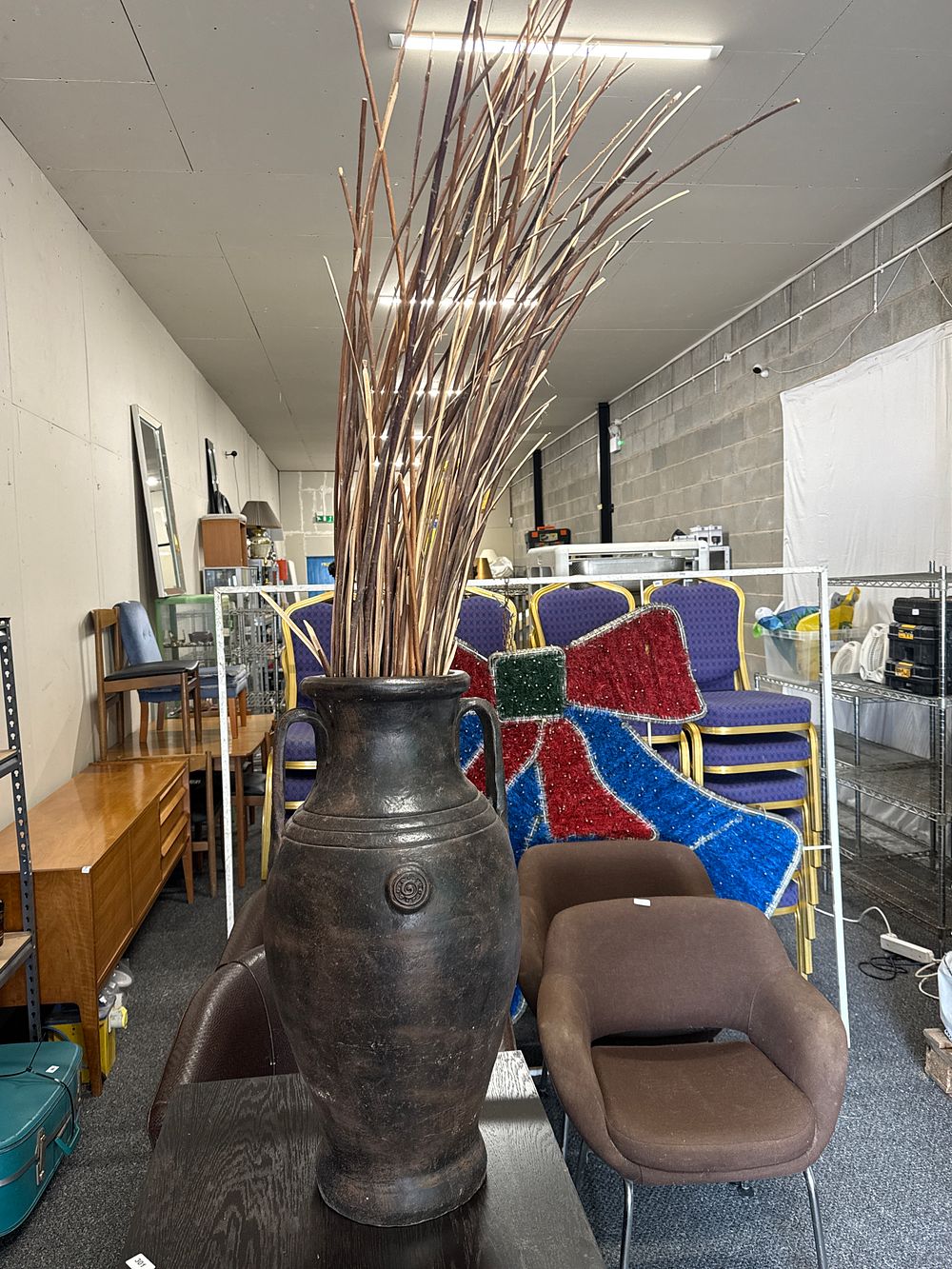 Lot 302: Large Two Handled Vase