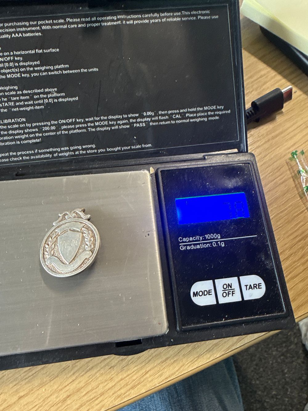 Lot 111: A British Sterling Silver Physical Culture Award Medallion 1931-2