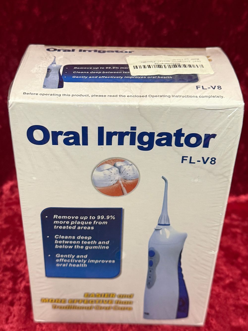 Lot 18: Sealed Oral Irrigator Dental Flosser model FL-V8