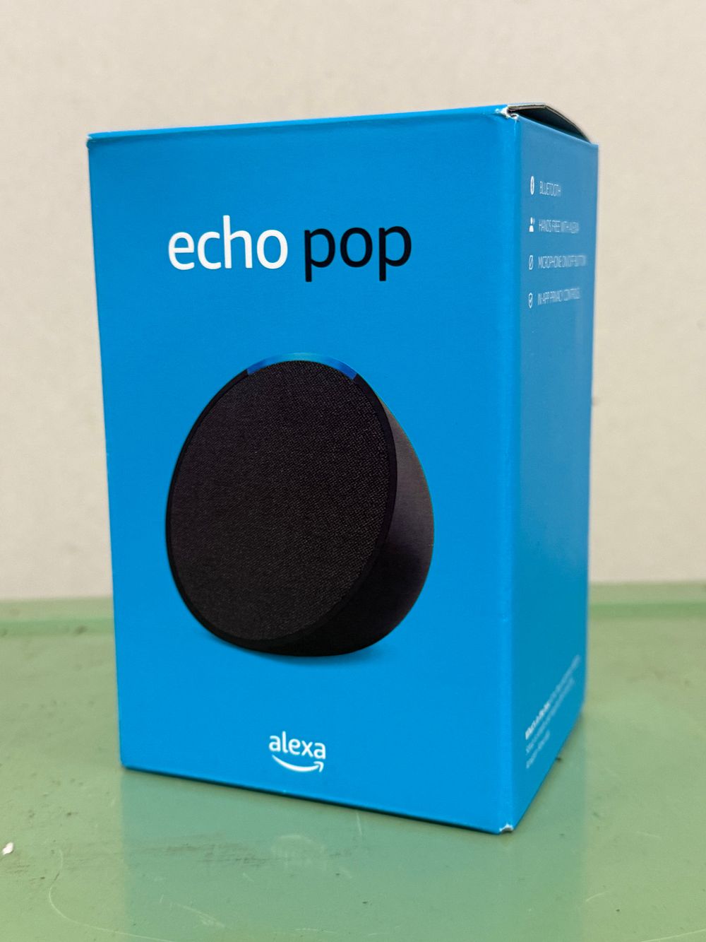 Lot 7: Amazon Echo Pop Smart Speaker in Original Packaging