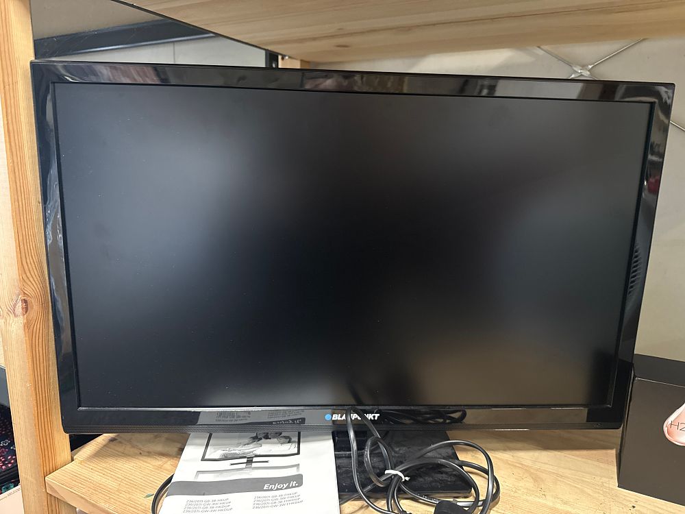 Lot 36: Blaupunkt 23.6 inch Full HD LED Television with Integrated DVD Player