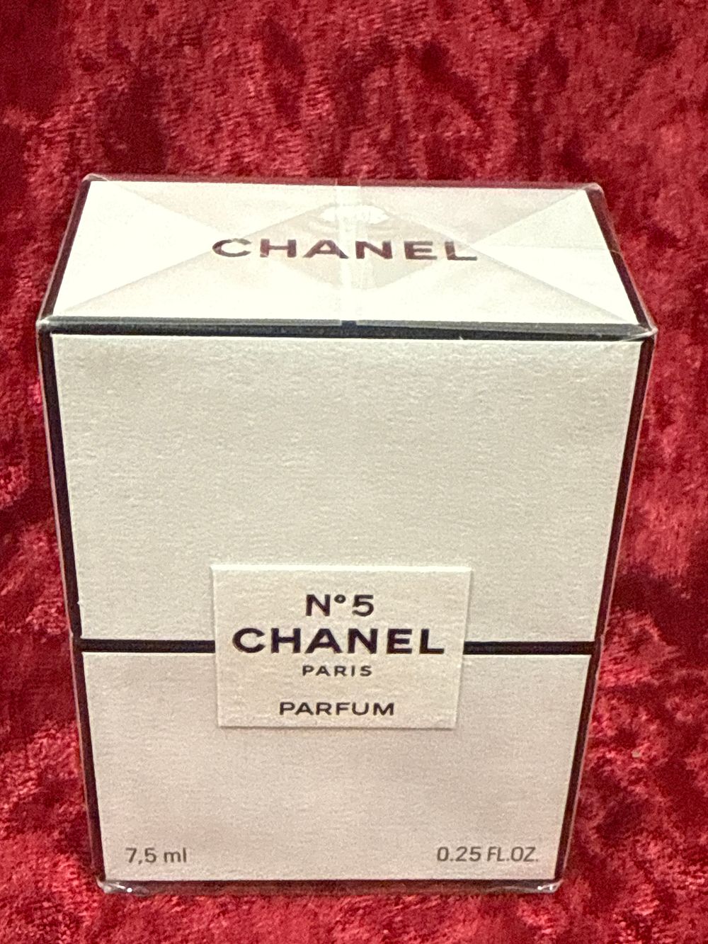 Lot 184: Chanel N°5 Parfum 7.5ml Factory Sealed in Original Box