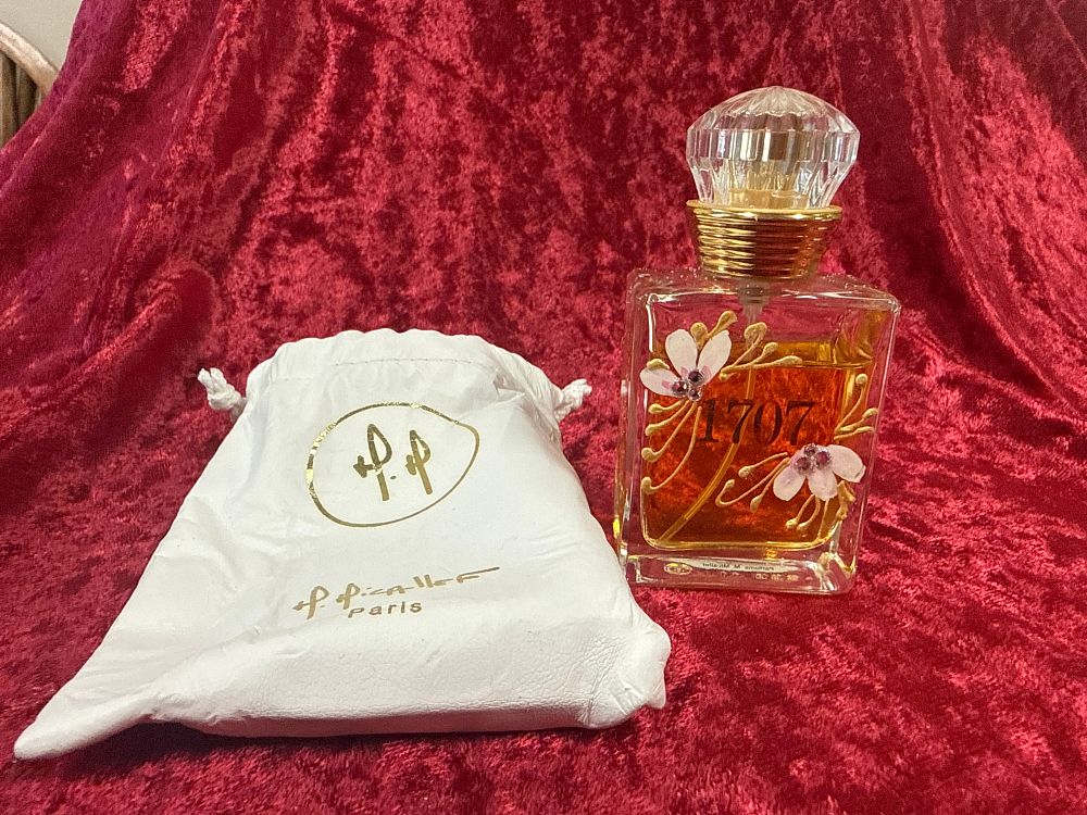 Lot 187: M. Micallef 1707 Part Used Perfume with Drawstring Pouch
