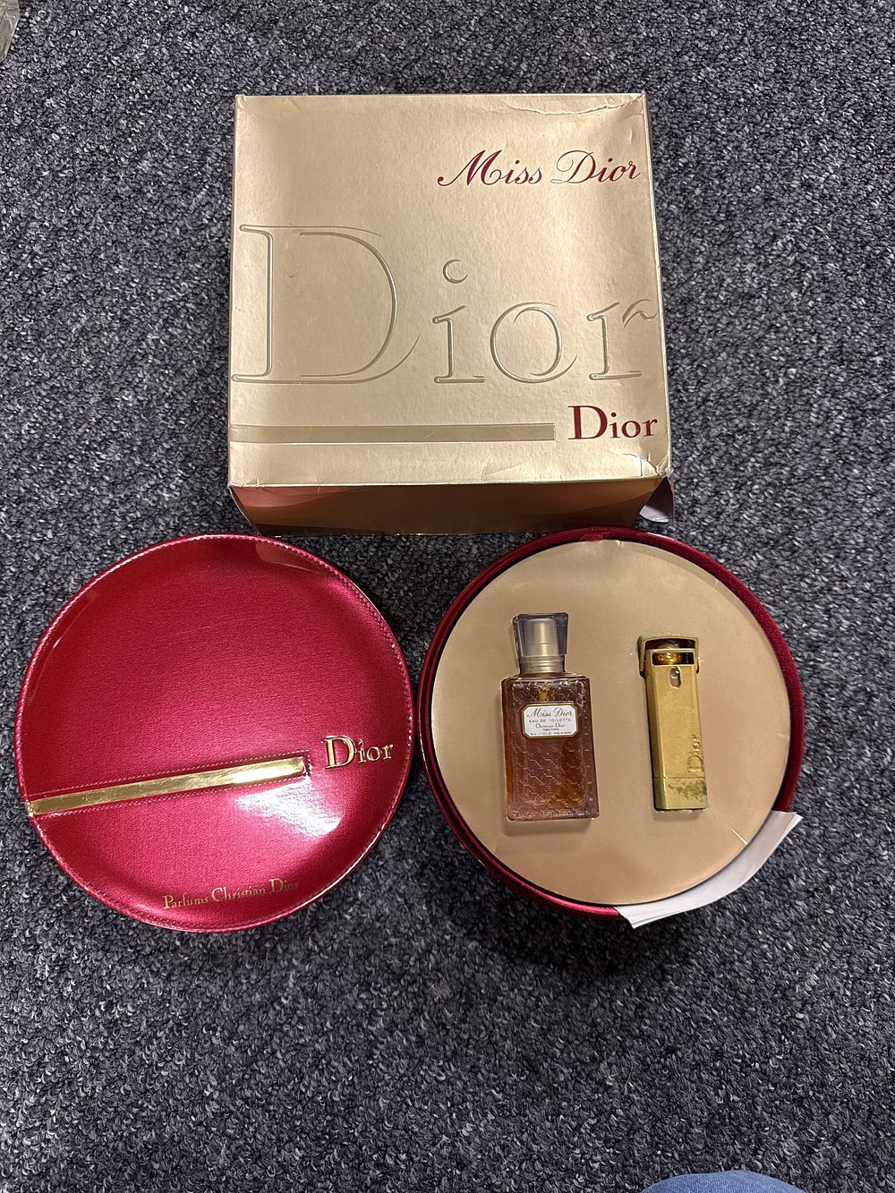 Lot 217: Miss Dior Eau de Toilette Perfume Gift Set with Presentation Tin