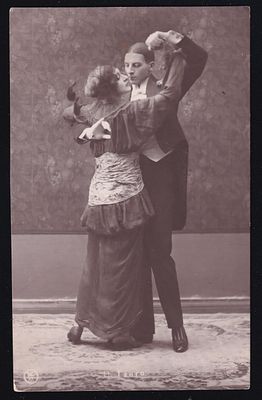 Комплект из 10 фотооткрыток. Танго