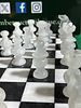 NOVICA Classic Duel Hand-Carved Marble and Onyx Chess Set. A NOVICA Classic Duel hand-carved Image - 1