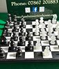 NOVICA Classic Duel Hand-Carved Marble and Onyx Chess Set. A NOVICA Classic Duel hand-carved Image - 3
